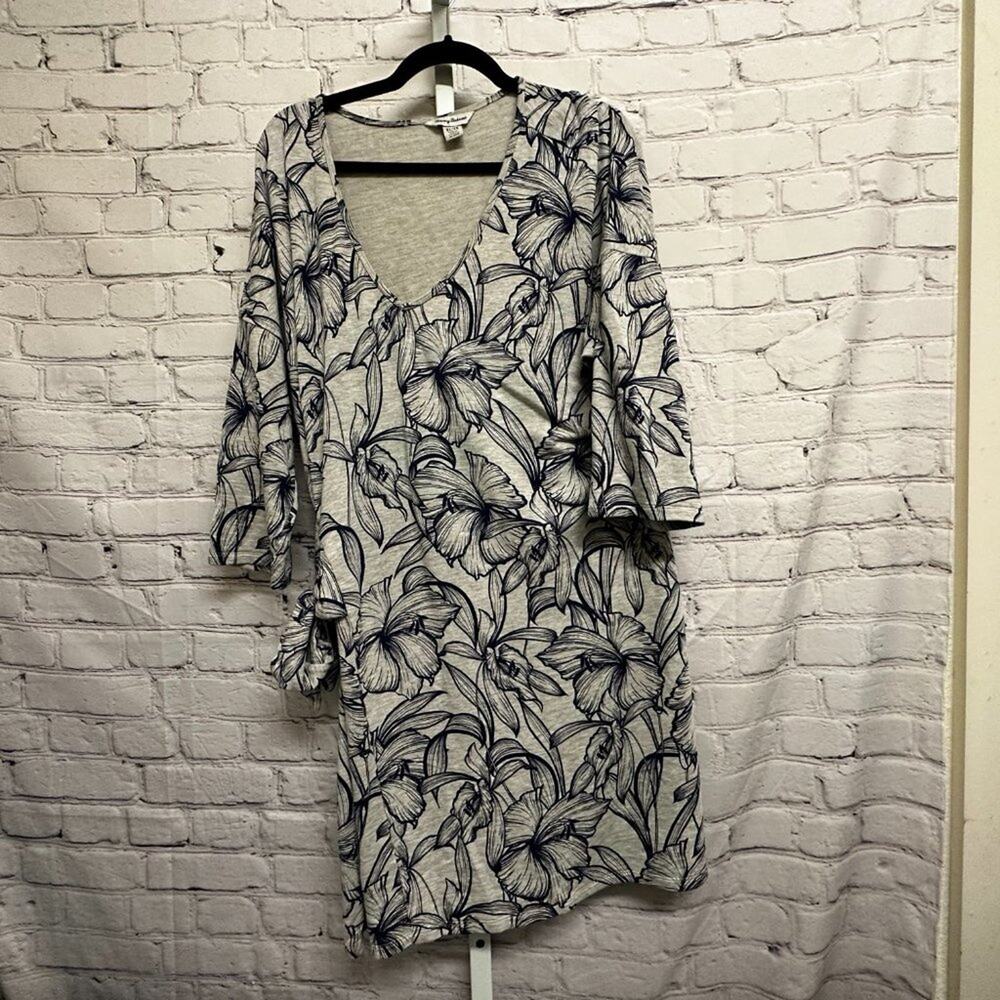 TOMMY BAHAMA - Gray Navy Floral Heather Sands - Picture 3 of 9